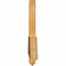 Ekena Millwork Eugene Rough Sawn Timber Gable Bracket, Western Red Cedar, 84"W x 17"H x 2"D x 6"F, 5/12 Pitch GBW084X17X0206EUG00RWR - alternate 3